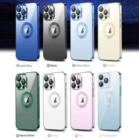 Thumbnail for 2022 New Version 2.0 Transparent Electroplated iPhone Case With Camera Protector