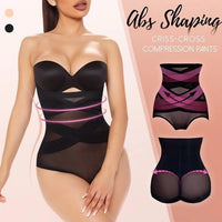 Thumbnail for ✨New Year Promotion✨-Cross Compression Abs Shaping Pants💅(Buy 2 get 10% off)