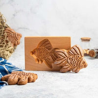Thumbnail for (🎁Early Christmas Sale- 49% OFF🎁)Wood Patterned Cookie Cutter - Embossing Mold For Cookies