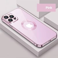 Thumbnail for 2022 New Version 2.0 Transparent Electroplated iPhone Case With Camera Protector