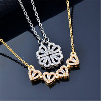 Thumbnail for LAST DAY 70% OFF-☘Four-Leaf Heart Shape Necklace🎁The Best Gifts For Your Loved Ones