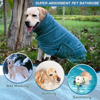 Thumbnail for Christmas Sale 50% OFF-Super absorbent pet bathrobe (Free Shipping Over Two Piece）