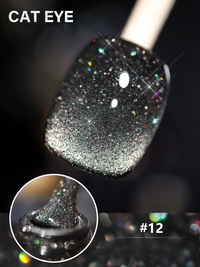 Thumbnail for 🔥🔥HOT SALE NOW-Laser Diamond Cat Eye Nail Polish-Buy 3 Save 10%