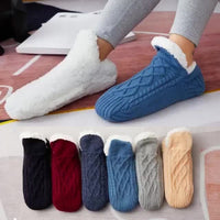 Thumbnail for New Woven And Velvet Indoor Socks Slippers✅ Bye to Numbness, Pain and Swelling ✅ Neuropathy & Edema