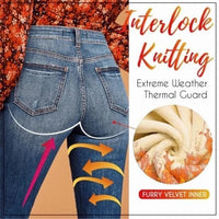 Thumbnail for 💖 Last Day Promotion 50% OFF🌹Thermal Fleece Denim Jeggings