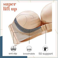 Thumbnail for INVISIBLE STRAPLESS SUPER PUSH UP BRA