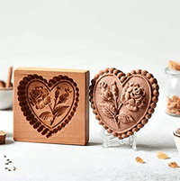 Thumbnail for (🎁Early Christmas Sale- 49% OFF🎁)Wood Patterned Cookie Cutter - Embossing Mold For Cookies
