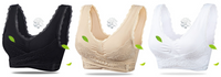 Thumbnail for Instant Lift Front Cross Side Buckle Lace Bra