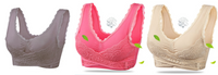 Thumbnail for Instant Lift Front Cross Side Buckle Lace Bra