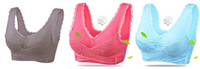 Thumbnail for Instant Lift Front Cross Side Buckle Lace Bra