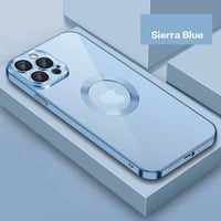 Thumbnail for 2022 New Version 2.0 Transparent Electroplated iPhone Case With Camera Protector