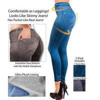 Thumbnail for 💖 Last Day Promotion 50% OFF🌹Thermal Fleece Denim Jeggings
