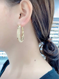 Thumbnail for LAST DAY 70% OFF WOVEN MESH OVAL EARRINGS✨
