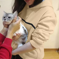 Thumbnail for Fluffsy Cat And Dog Pouch Hoodie (Unisex)