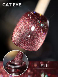 Thumbnail for 🔥🔥HOT SALE NOW-Laser Diamond Cat Eye Nail Polish-Buy 3 Save 10%