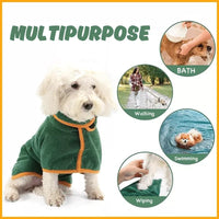 Thumbnail for Christmas Sale 50% OFF-Super absorbent pet bathrobe (Free Shipping Over Two Piece）