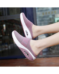 Thumbnail for Air Cushion Slip-On Walking Orthopedic Diabetic Walking Loafers