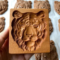 Thumbnail for (🎁Early Christmas Sale- 49% OFF🎁)Wood Patterned Cookie Cutter - Embossing Mold For Cookies