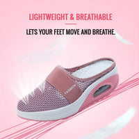 Thumbnail for Air Cushion Slip-On Walking Orthopedic Diabetic Walking Loafers