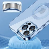 Thumbnail for 2022 New Version 2.0 Transparent Electroplated iPhone Case With Camera Protector