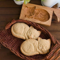 Thumbnail for (🎁Early Christmas Sale- 49% OFF🎁)Wood Patterned Cookie Cutter - Embossing Mold For Cookies