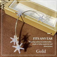 Thumbnail for Christmas Diamond And Zirconia Earrings Without Holes