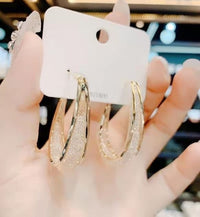 Thumbnail for LAST DAY 70% OFF WOVEN MESH OVAL EARRINGS✨
