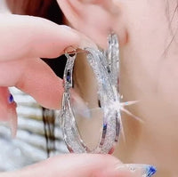 Thumbnail for LAST DAY 70% OFF WOVEN MESH OVAL EARRINGS✨