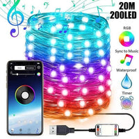 Thumbnail for Personalized Christmas LED String Lights