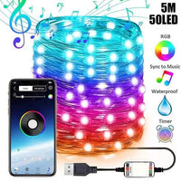 Thumbnail for Personalized Christmas LED String Lights