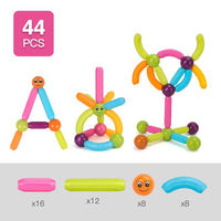 Thumbnail for Magnetic Balls and Rods Set , Educational Magnet Building Blocks
