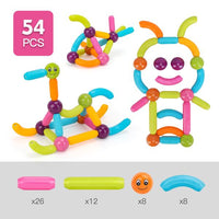 Thumbnail for Magnetic Balls and Rods Set , Educational Magnet Building Blocks
